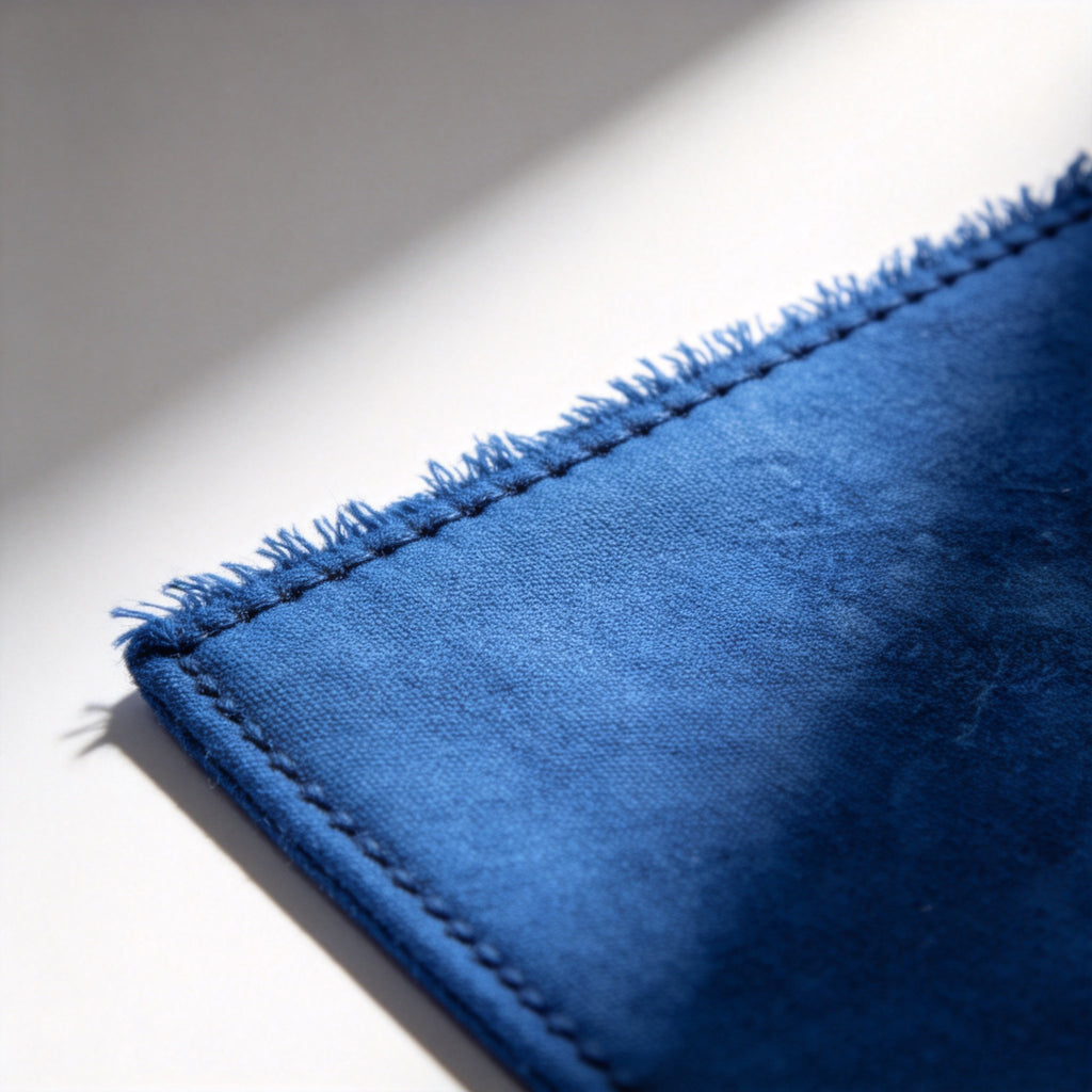Indigo-Dyed Cotton Coasters – Handmade Tie-Dye Drink Mats | Boho Home Decor Gift