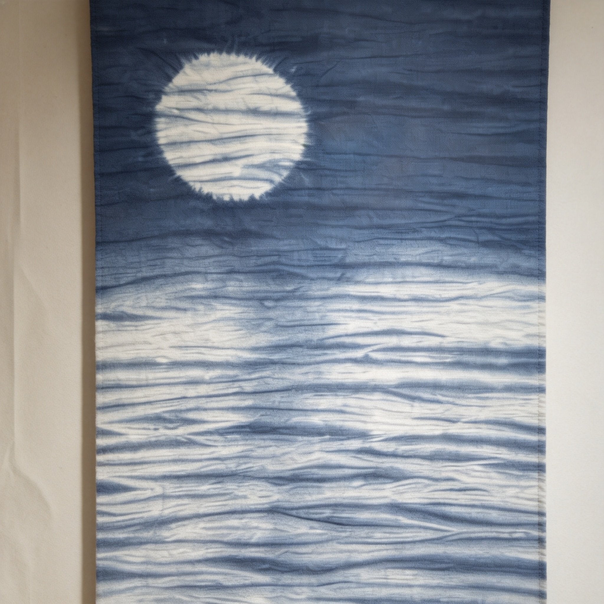Custom Indigo Shibori Wall Art – Personalized Handmade Framed Gift | One-of-a-Kind