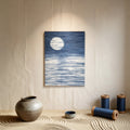 Custom Indigo Shibori Wall Art – Personalized Handmade Framed Gift | One-of-a-Kind